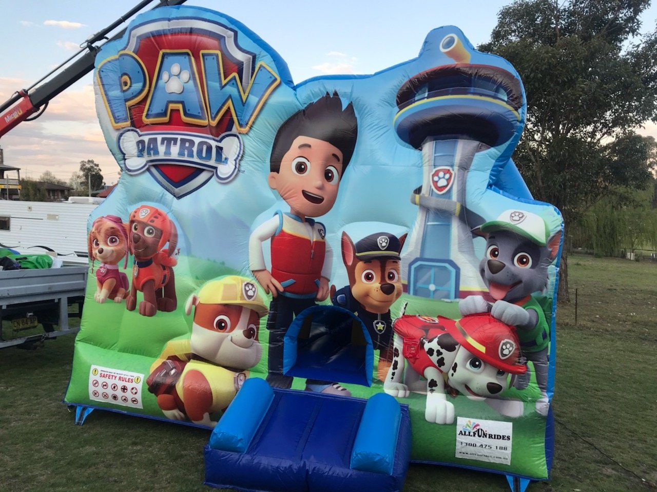 Paw Patrol Jumping Castle