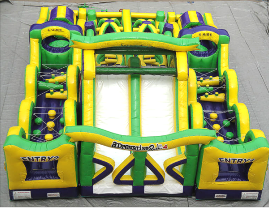 Adrenalin Rush Four Inflatable Hire