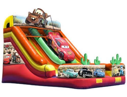 Giant Cars Dual Lane Slide