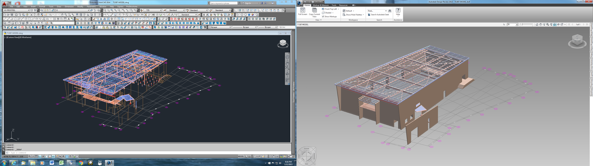 view of architecture drawing for the project