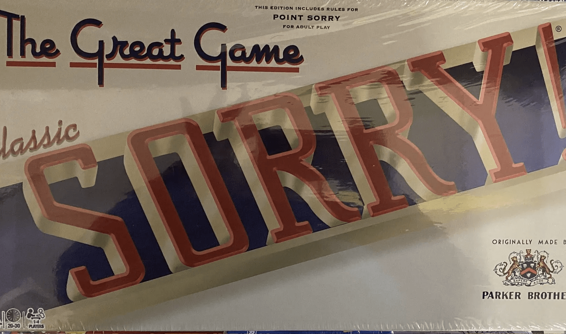 The game box for the classic board game 