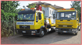 camion per il soccorso stradale