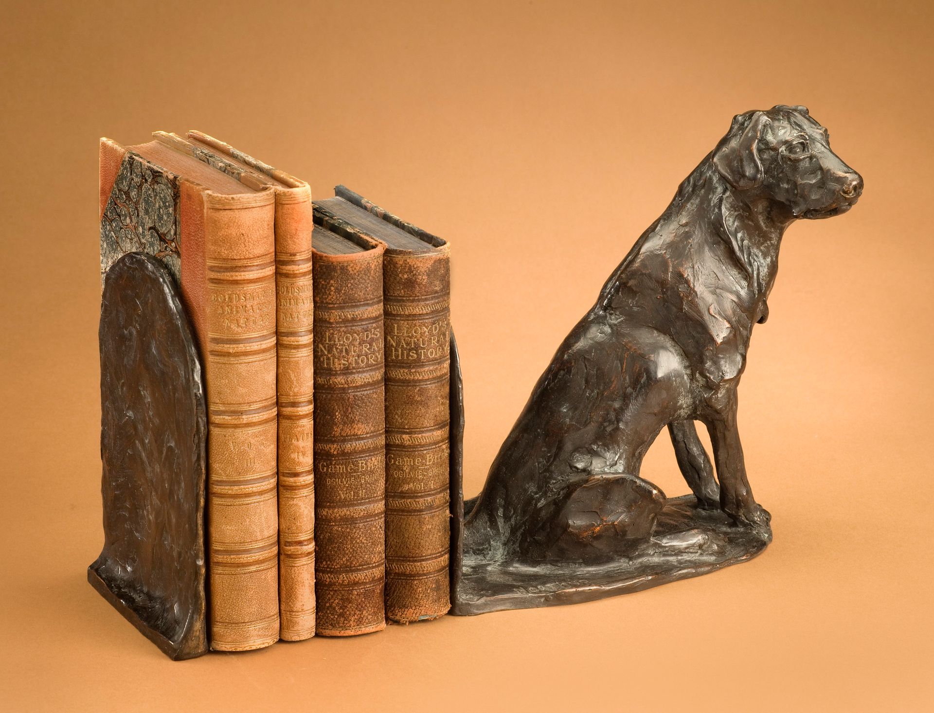Labrador Bronze Bookend