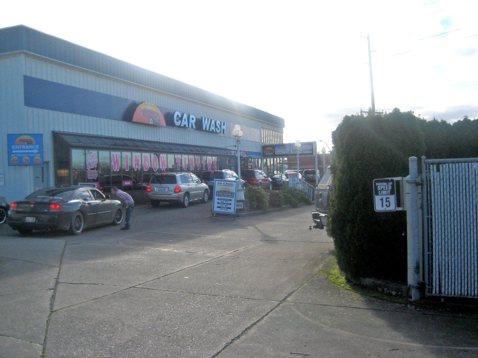 car wash