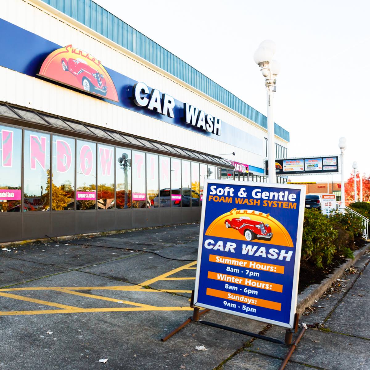 car wash
