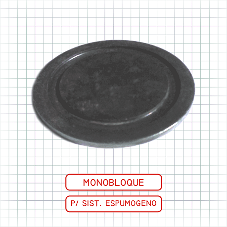 disco monoloque espumogeno