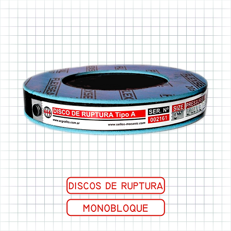 disco de ruputra monobloque