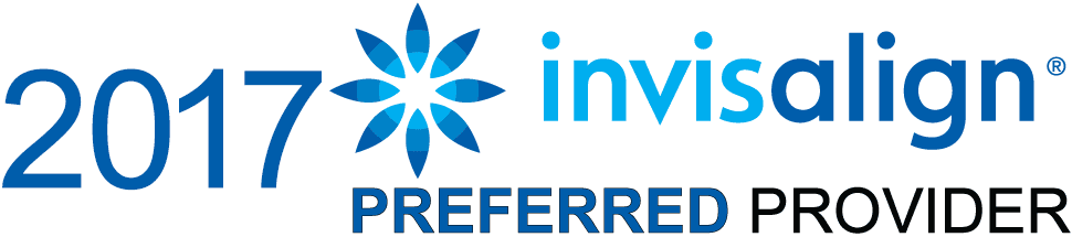 The logo for invisalign is a preferred provider.