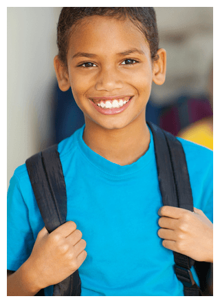 Boy with Backpack