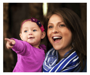 Woman with baby