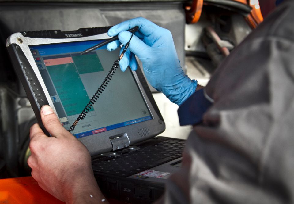monitor di strumento per diagnosi auto