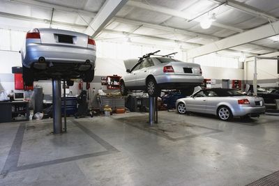 Vehicle dismantling and welding