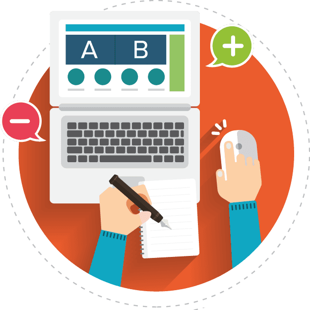 Website testing icon