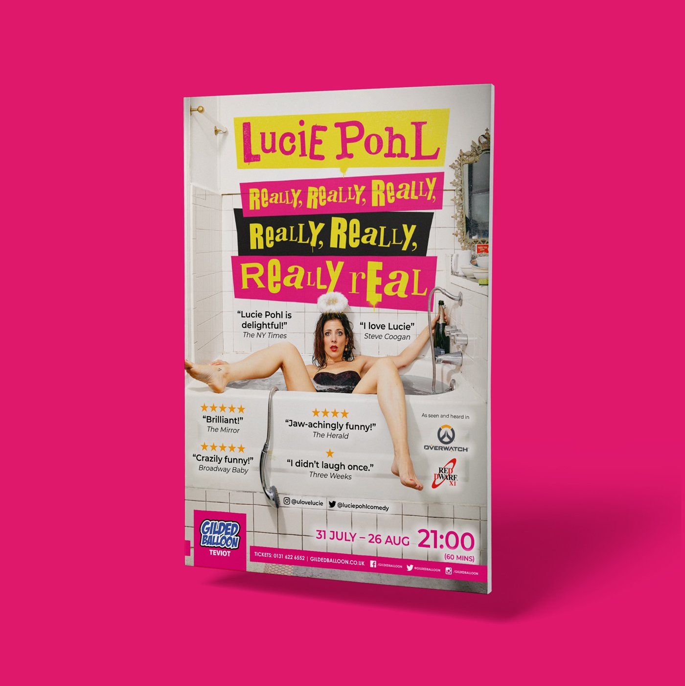 Lucie Pohl Edinburgh Fringe Posters