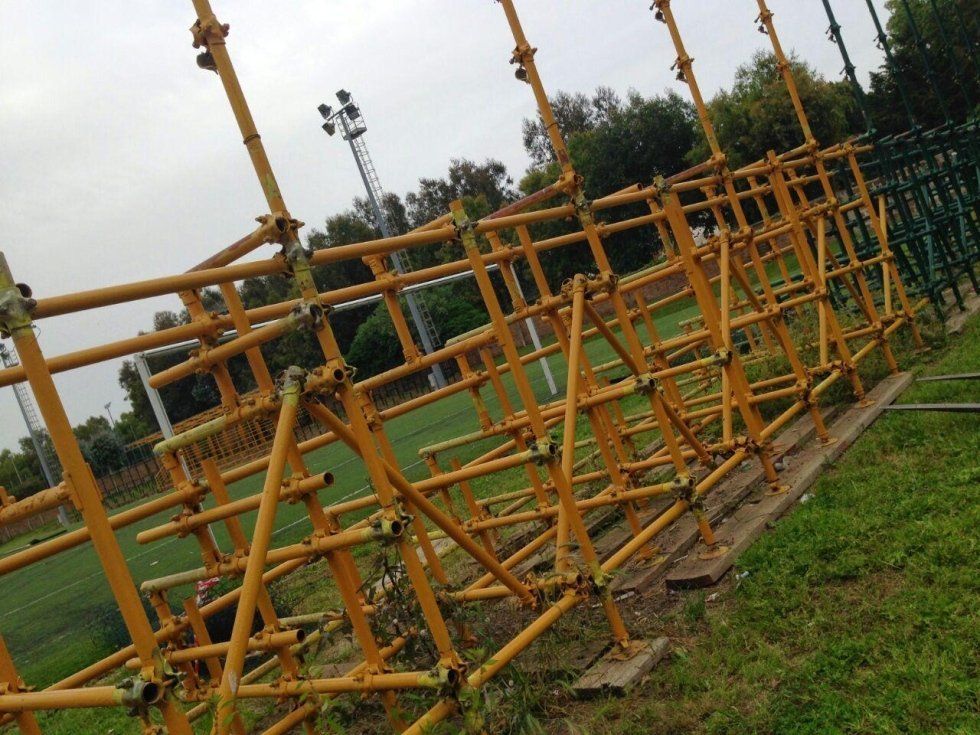Montaggio palchi