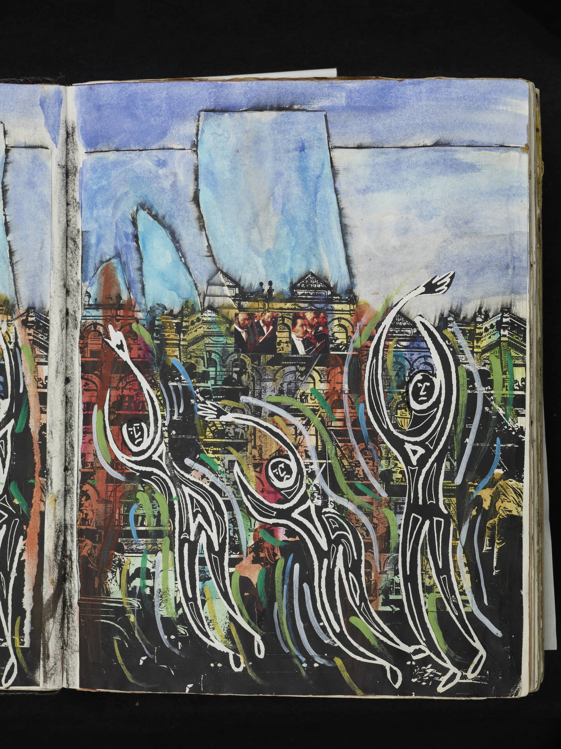 Dan Eldon Art from The Journey is the Destination Film