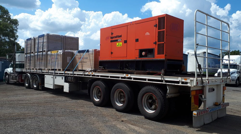 Haulage Trucks Transport On The Road — Edwards Transport, Cartage & Haulage in Gympie, QLD Haulage Trucks Transport On The Road — Edwards Transport, Cartage & Haulage in Gympie, QLD