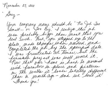 Client's Review 2 - Handyman in East Chicago, IN Client's Review 2 - Handyman in East Chicago, IN