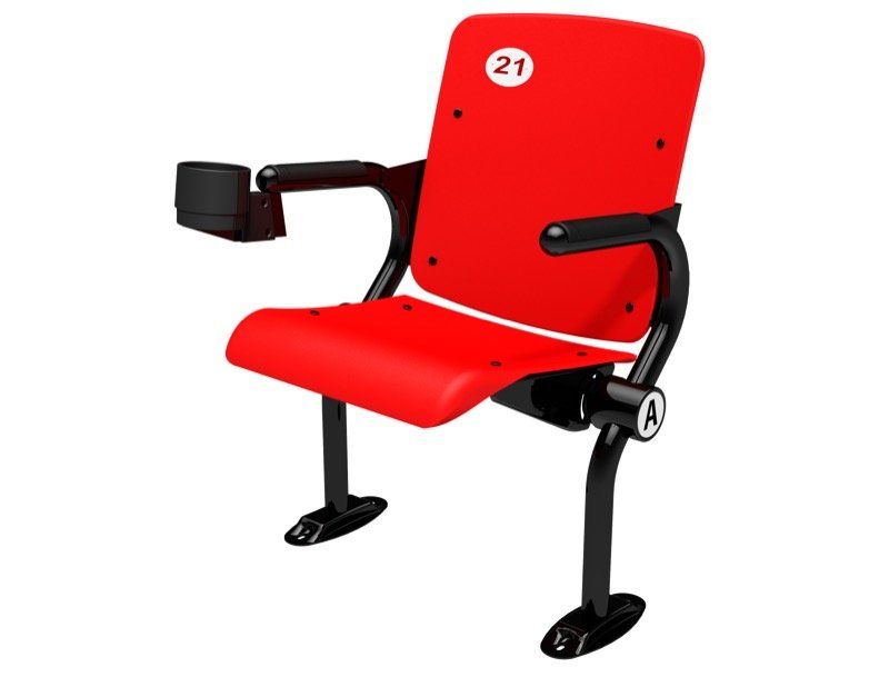 Upholstered Audi Roma theater chair for arenas