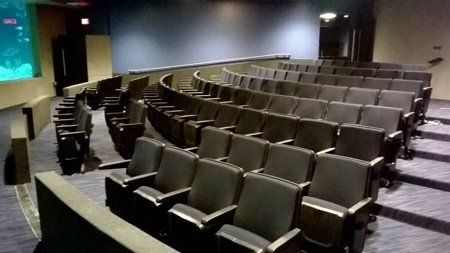 Convention Chair Audience Seating at Odysea Aquarium