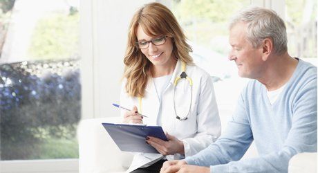 General Gastroenterology — A woman Doctor with a Patient in Tallahassee, FL