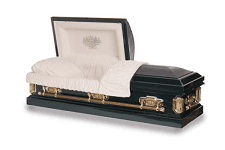 burial planning steel casket