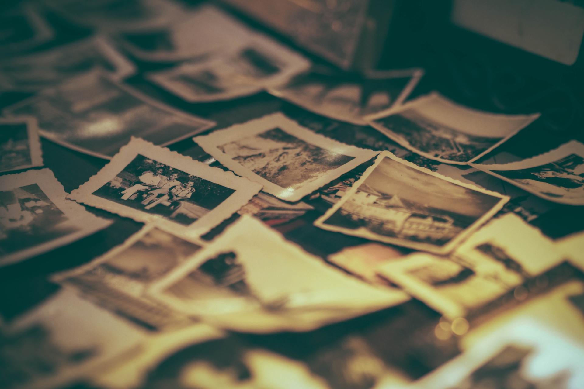 planning a celebration of life vintage photos