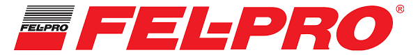 The Fel-Pro logo in red text with a black and grey graphic to the left.
