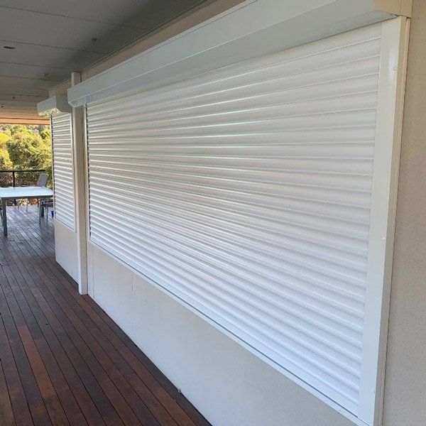 white shutter