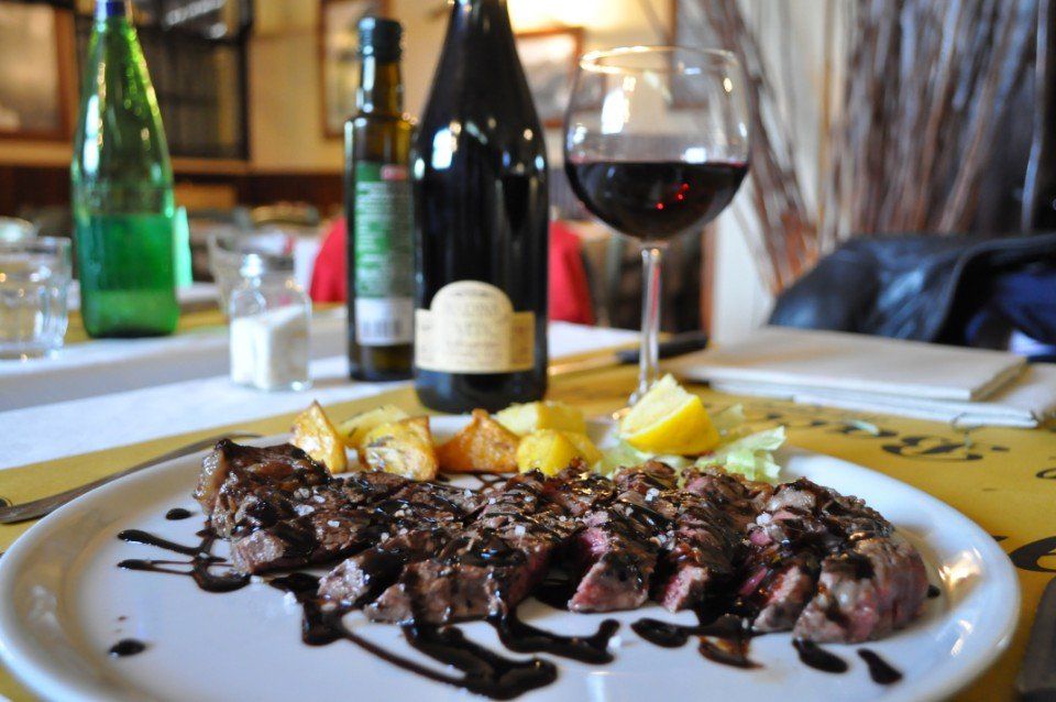 tagliata di manzo