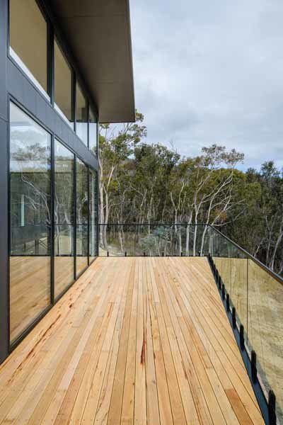 wooden deck