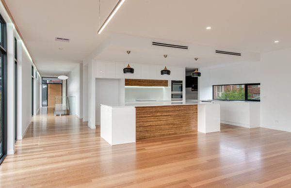 modern family living space