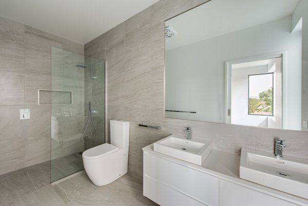 new modern bathroom
