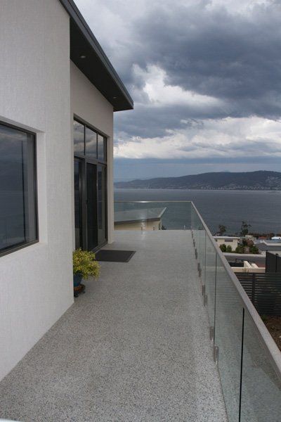 balcony and view
