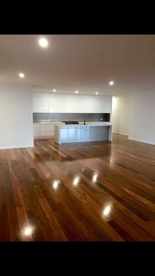 medium wood floor