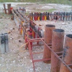 preparazione di candelotti per spettacolo pirotecnico 11