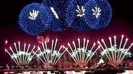 spettacolo di fuochi d'artificio