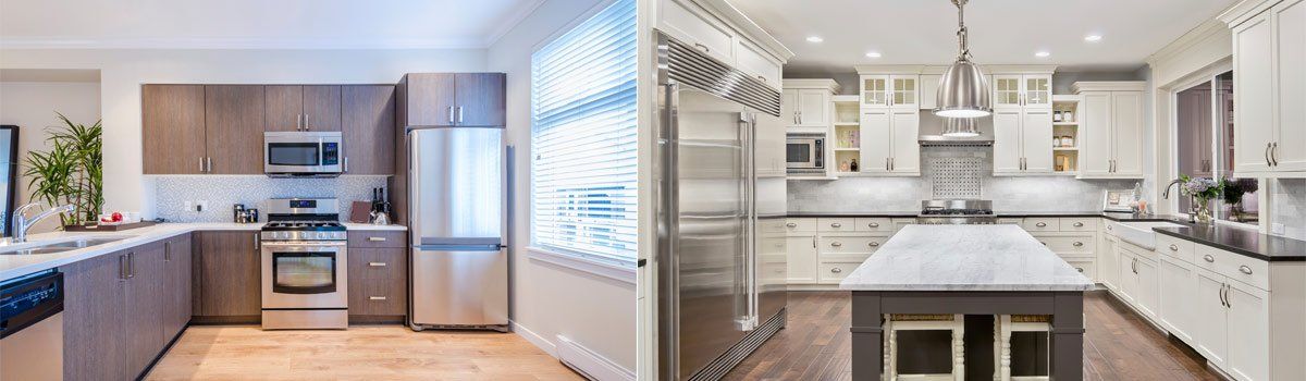 bay cabinets beautiful kitchen
