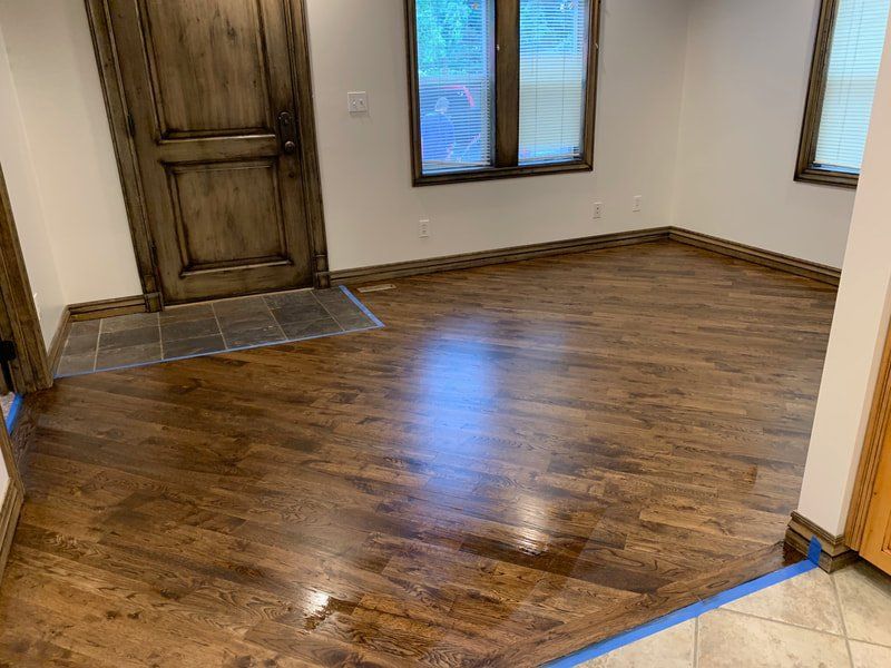small room for hardwood floors