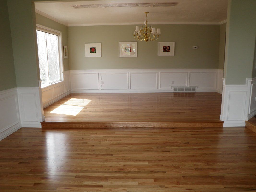 Natural red oak