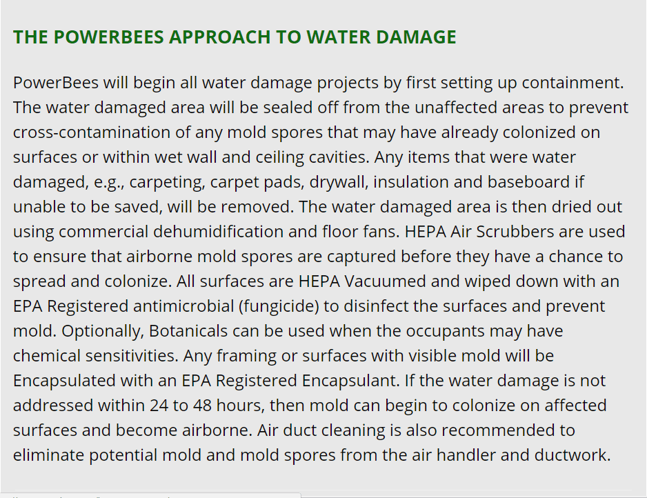 FRAMINGHAM MA water damage