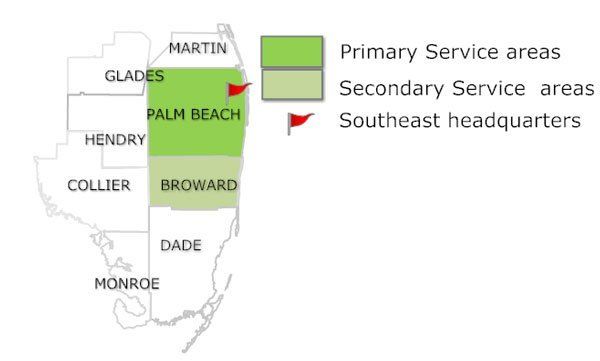 Massachusetts service areas