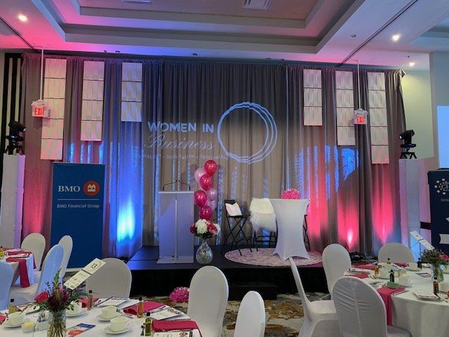 Stage setup for 