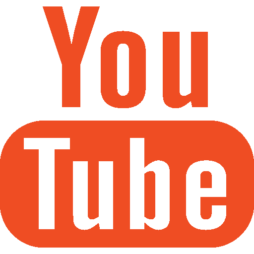 YouTube logo: White text 