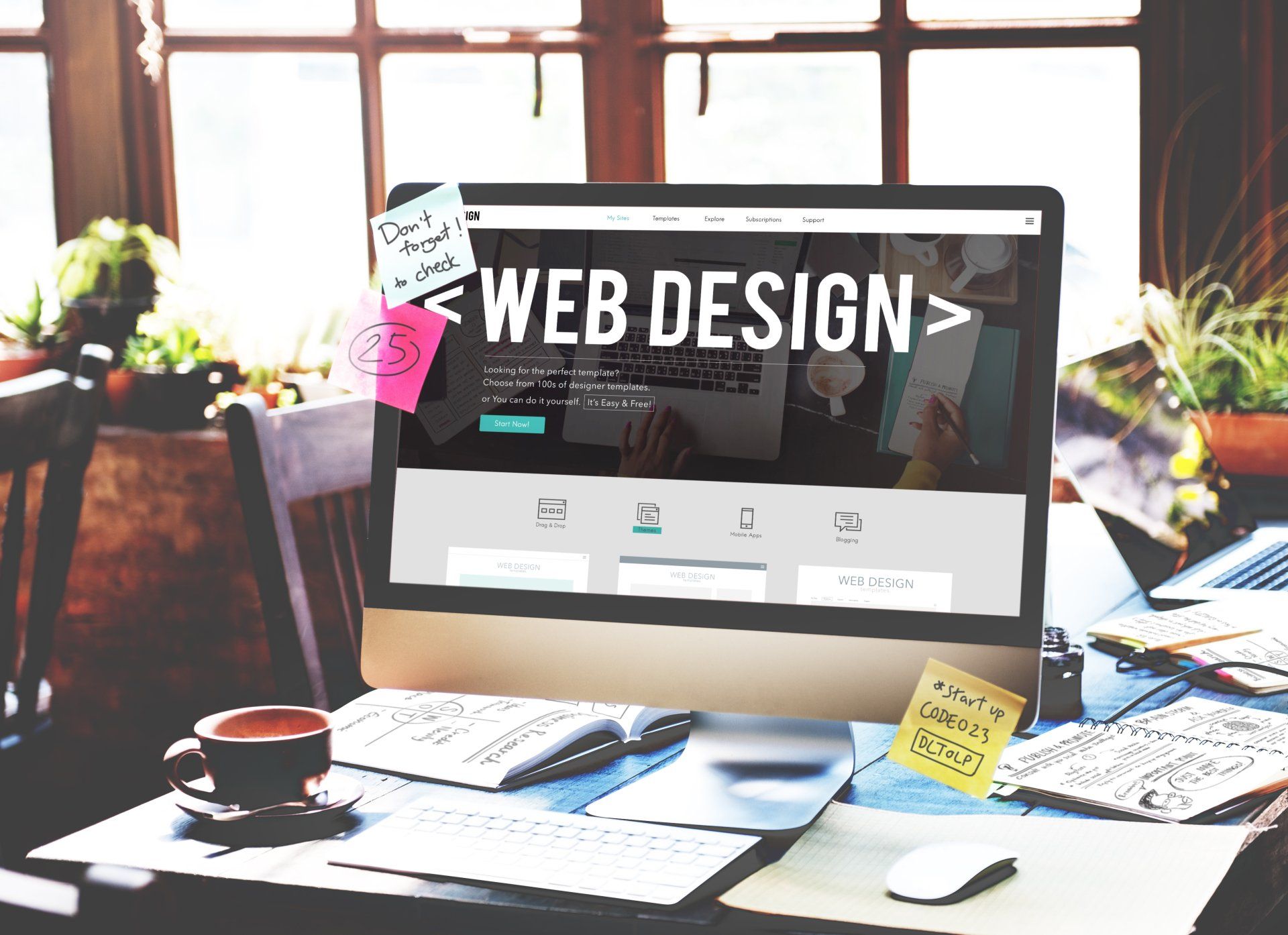 Update your website design