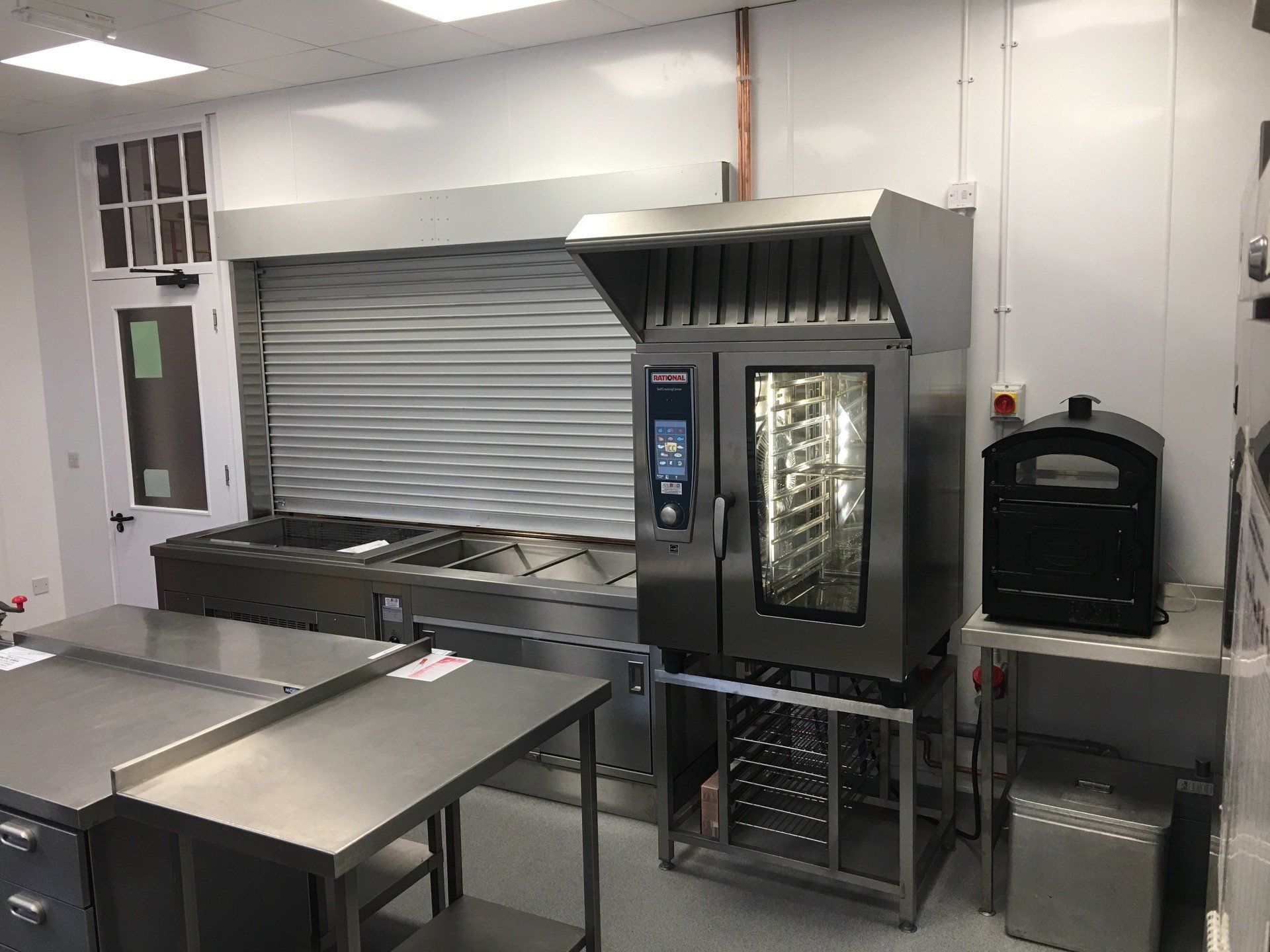 the kitchen at Mersery primary school in Hull