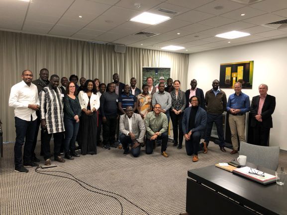 Business support organisations from Uganda participating in CBI export training programme