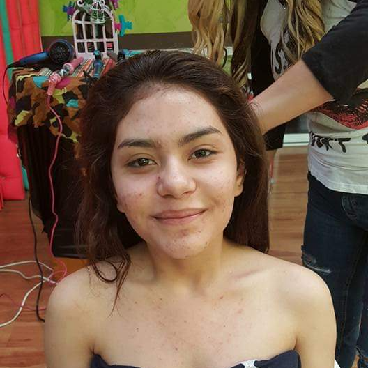 Maquillaje y peinado, diseño de imagen, Antes y Después