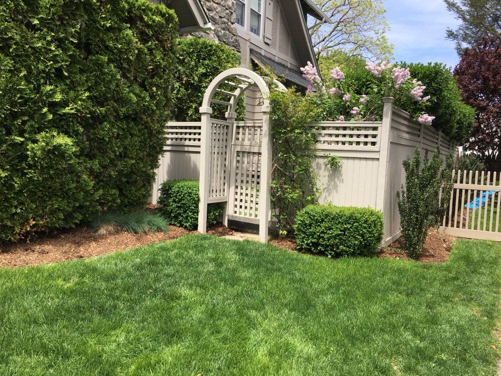 Stone Decks — Flowery Fence at New Rochelle, New York