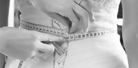 Wedding dress alterations